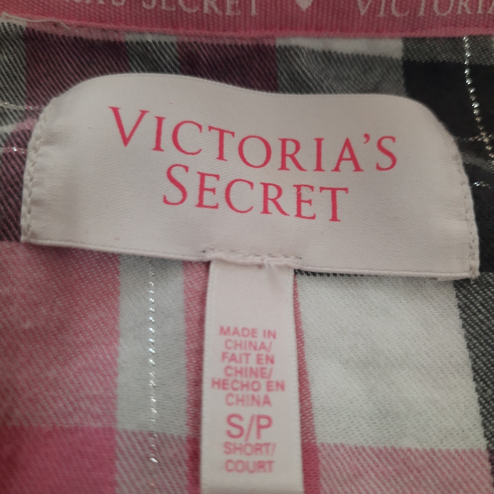 Victoria Secret Flannel PJs - Picture 3 of 13